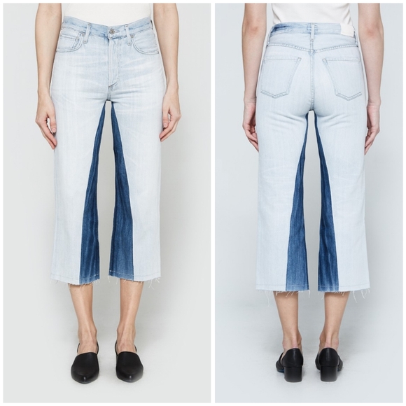 Citizens Of Humanity Denim - Citizens Of Humanity Cora Crop Relaxed Shadow Inseam Jeans 25